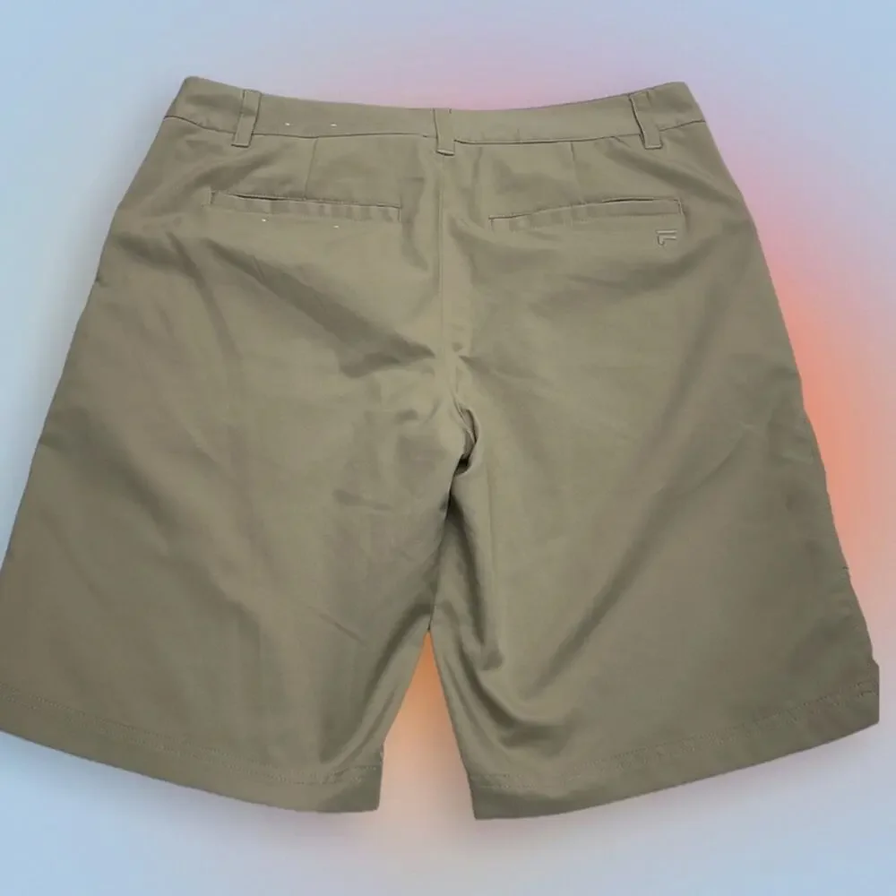 FILA GOLF Men’s 32 Khaki Performance Short NWOT